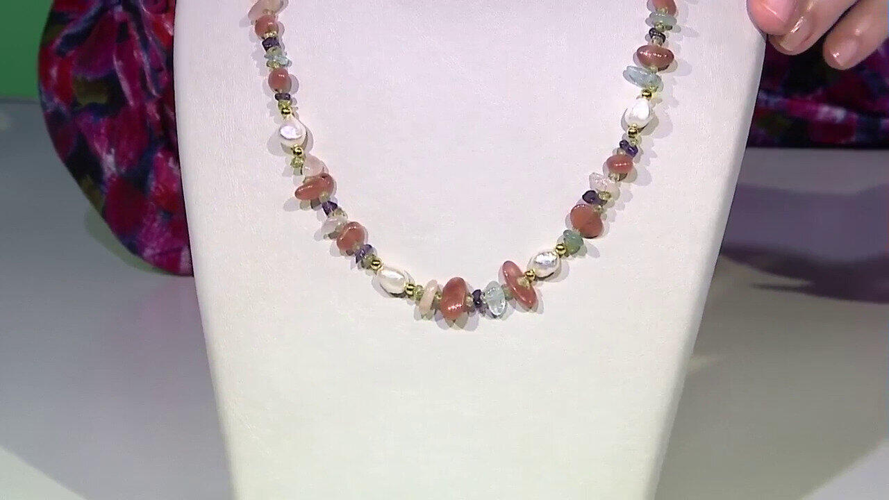 Video Fancy Beryl Silver Necklace