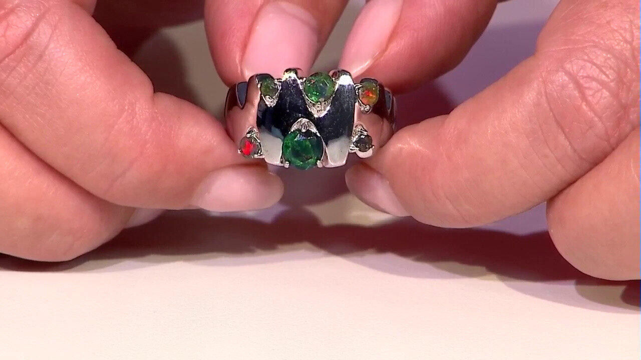 Video Anillo en plata con Ópalo de Mezezo (de Melo)