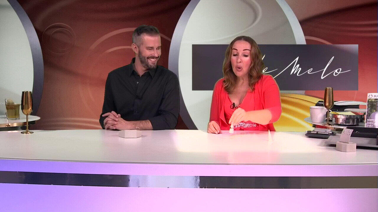 Video Edelroter Spinell-Silberring (de Melo)