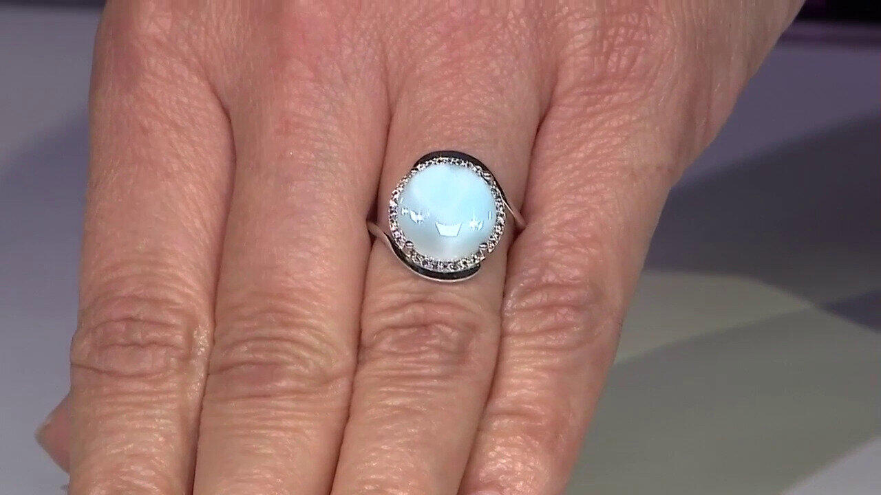 Video Larimar Silver Ring