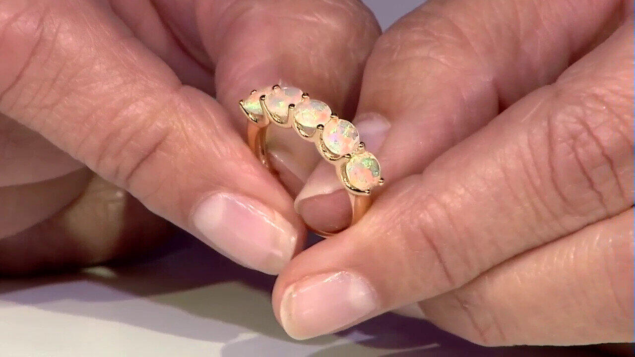 Video Bague en argent et Opale Welo (de Melo)