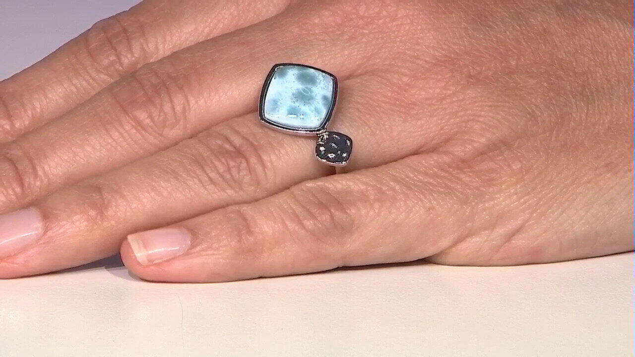 Video Larimar-Silberring