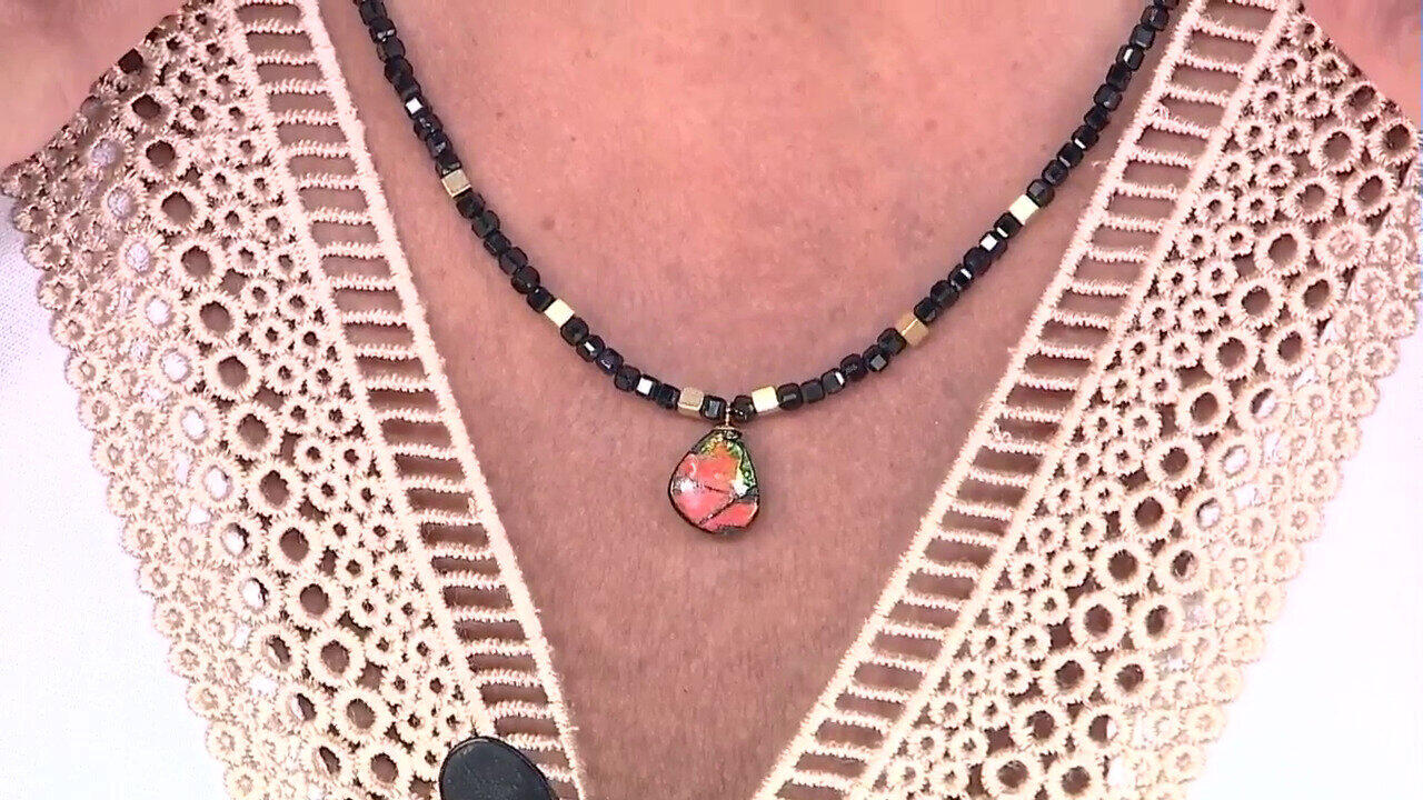Video Ammolite Silver Necklace