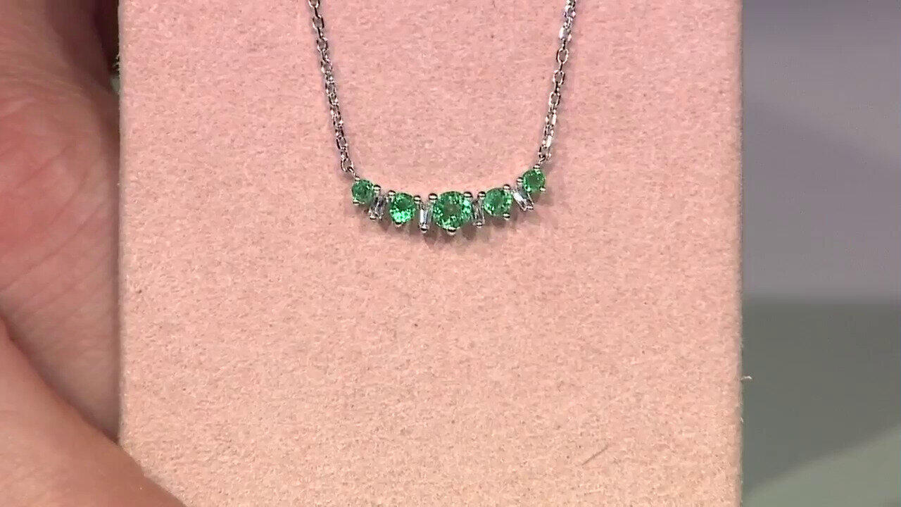 Video AAA-Sambia-Smaragd-Goldcollier