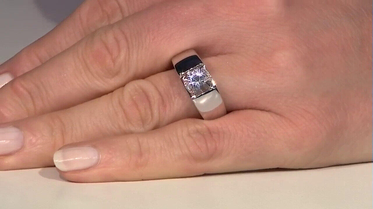 Video Bague en argent et Danburite