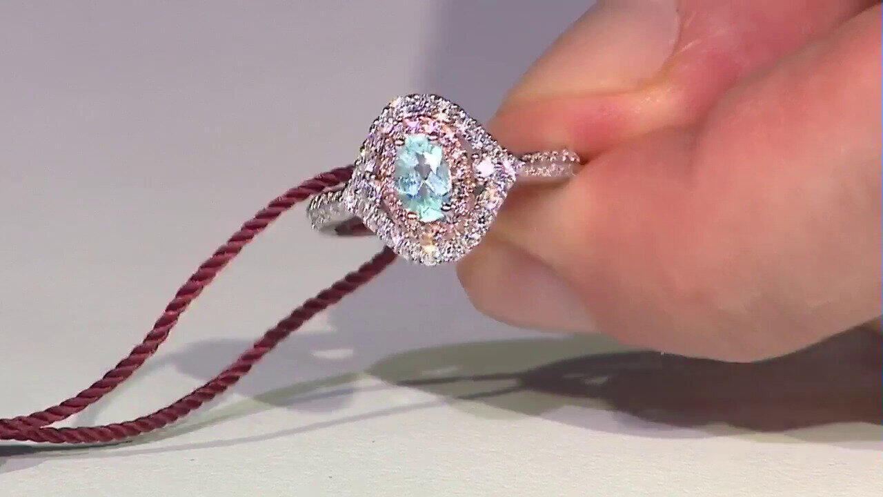Video 18K Paraiba Tourmaline Gold Ring (CIRARI)