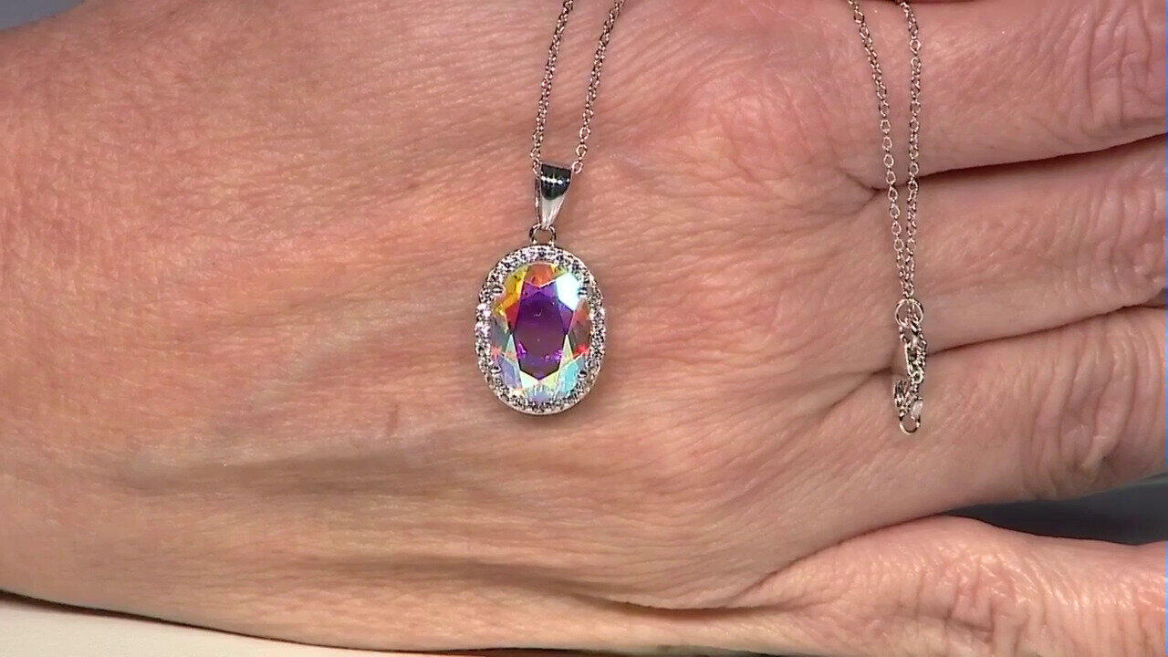 Video Collier en argent et Quartz Rayon de Lune