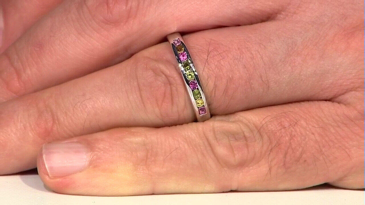 Video Anillo en plata con Turmalina