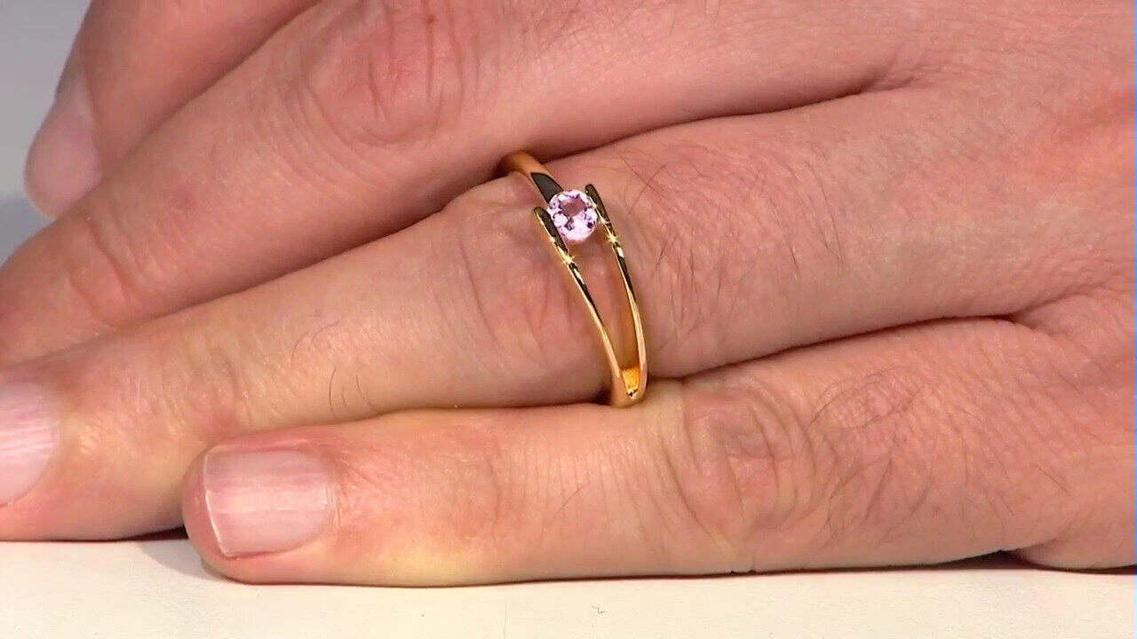 Video Anillo en plata con Turmalina rosa de Nigeria