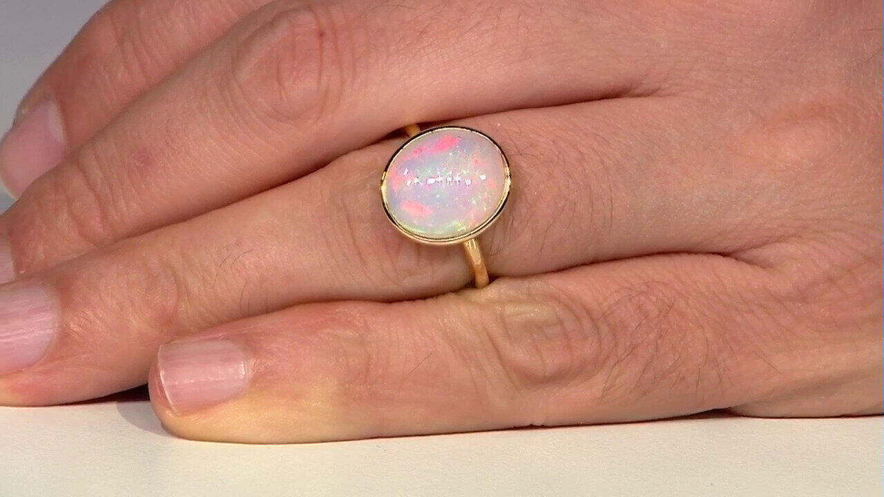 Video Welo Opal Silver Ring