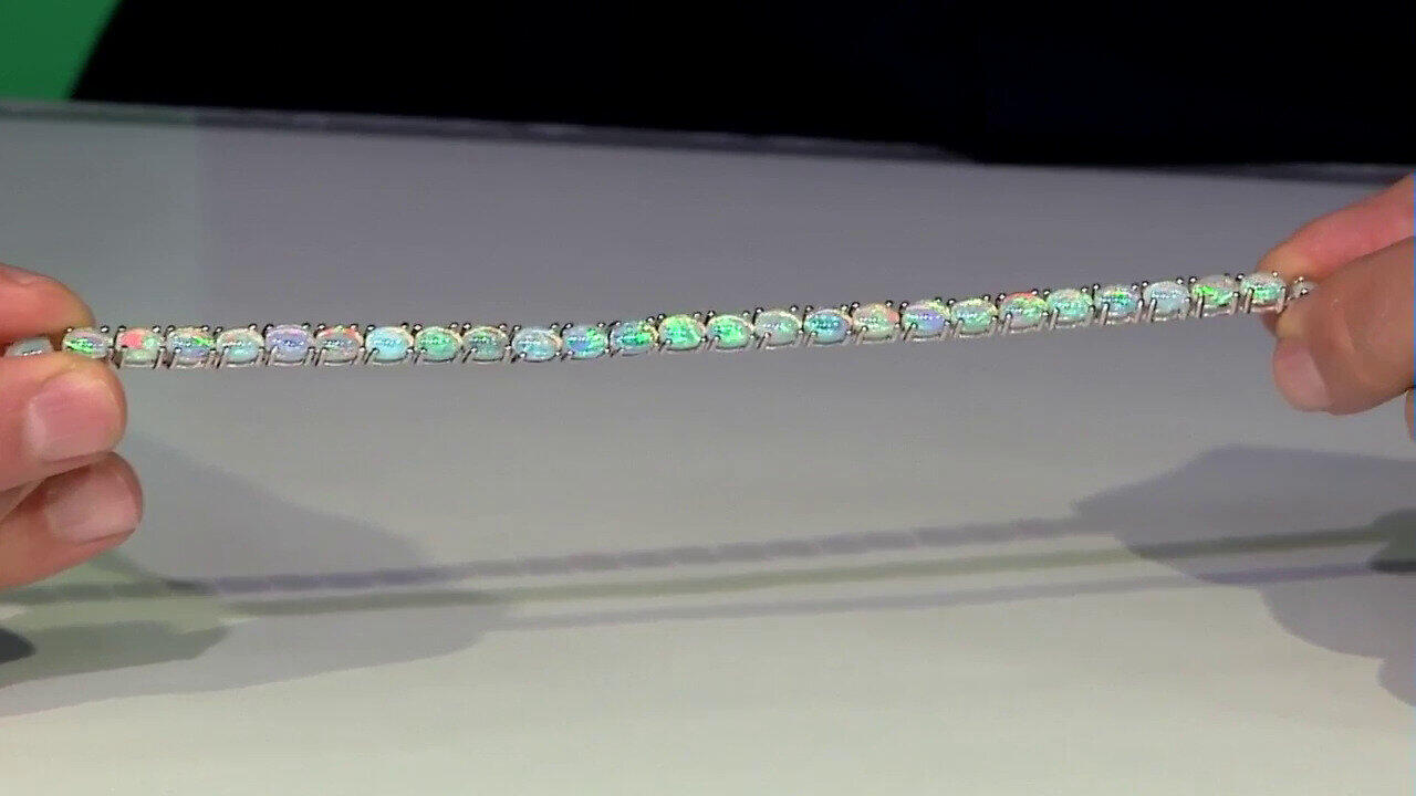 Video Welo-Opal-Silberarmband