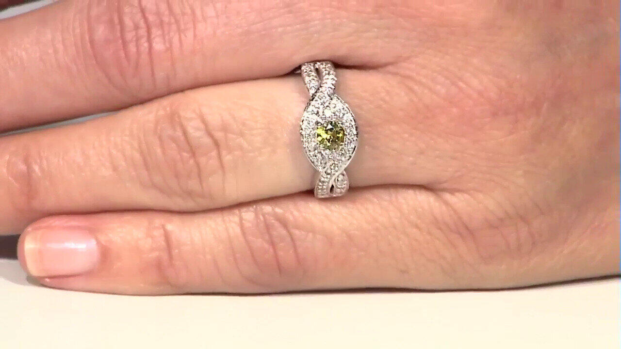 Video Cuprian Tourmaline Silver Ring