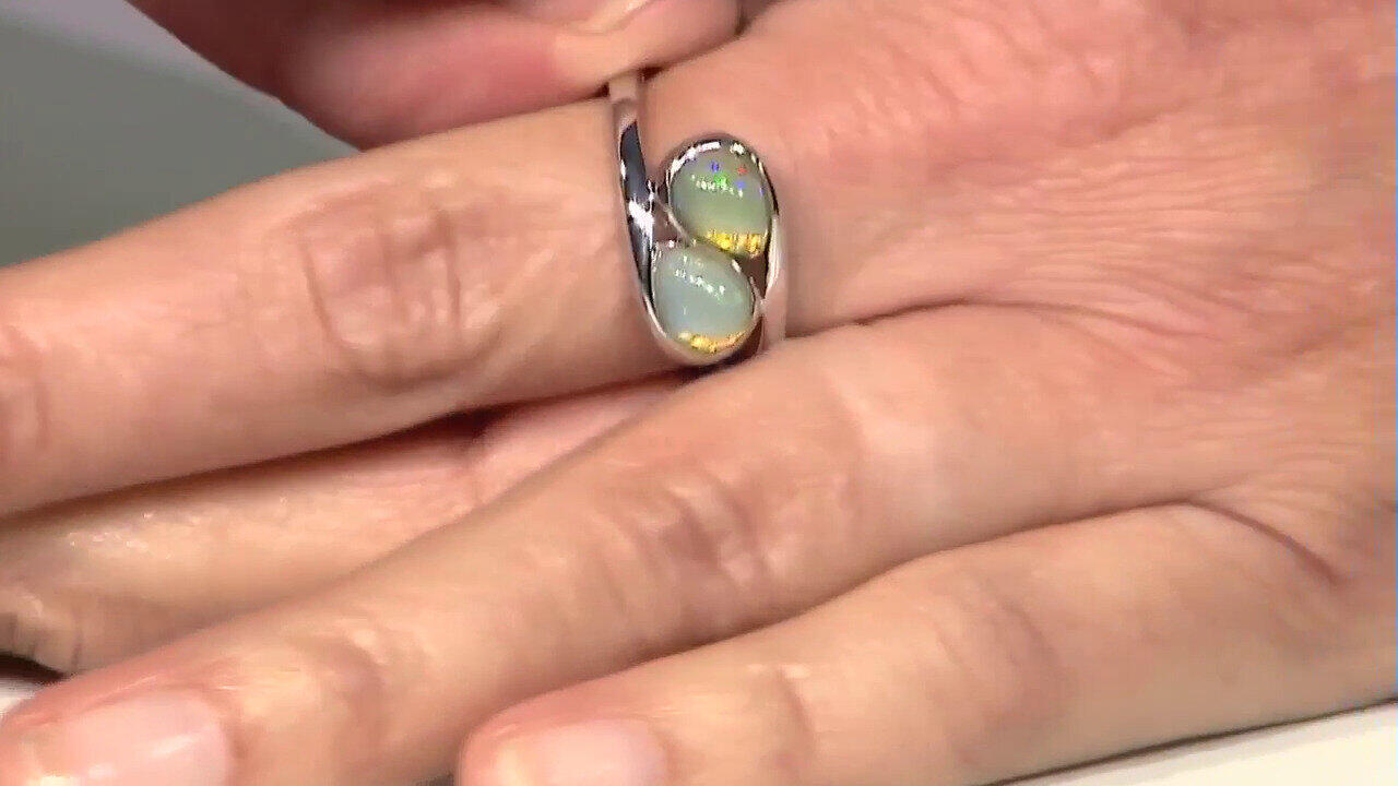 Video Bague en argent et Opale Welo