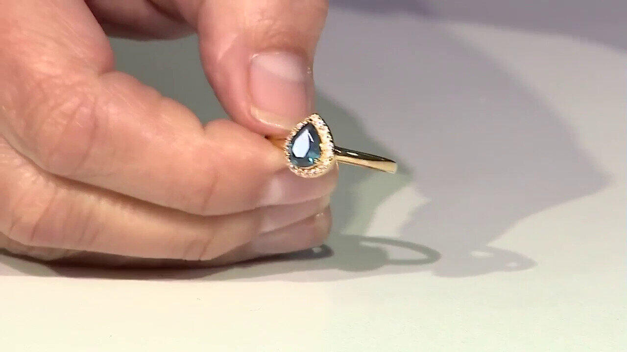 Video Petrol-Kyanit-Silberring