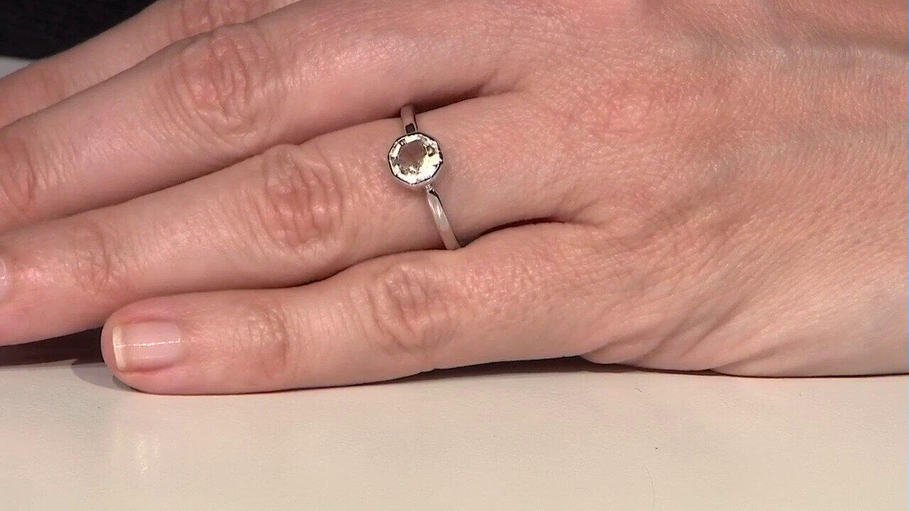 Video Anello in argento con Ametista Verde