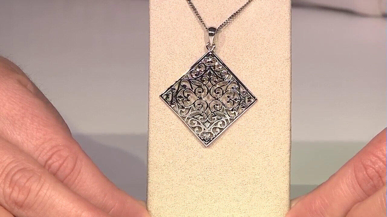Video Pendentif en argent