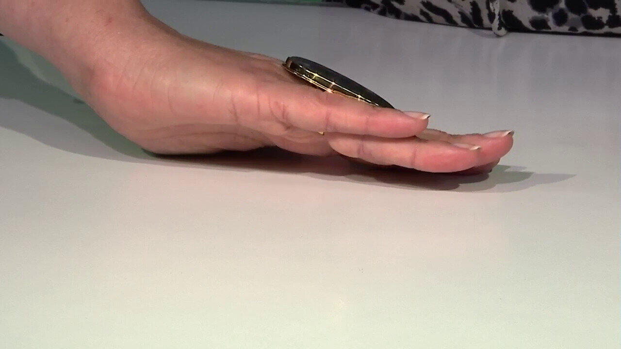Video Labradorite Silver Ring (Adela Silber)