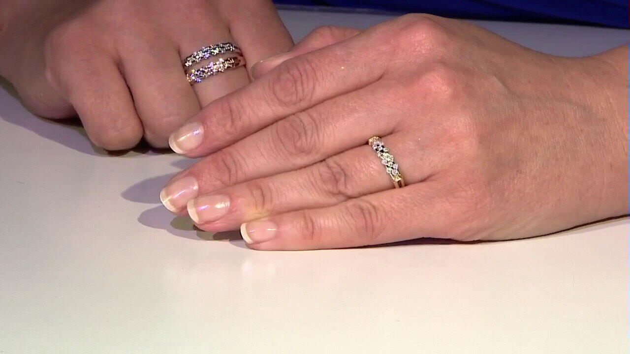 Video Anillo en oro con Diamante SI1 (G) (Annette)