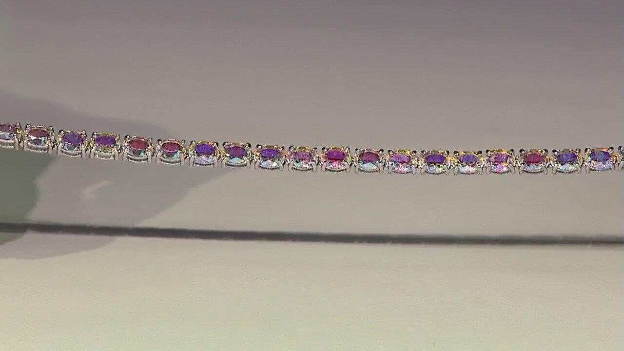 Video Mondlicht-Quarz-Silberarmband
