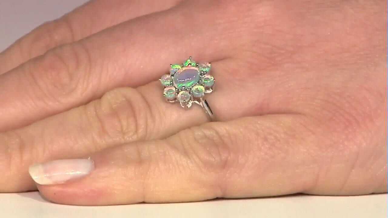 Video Bague en argent et Opale Welo