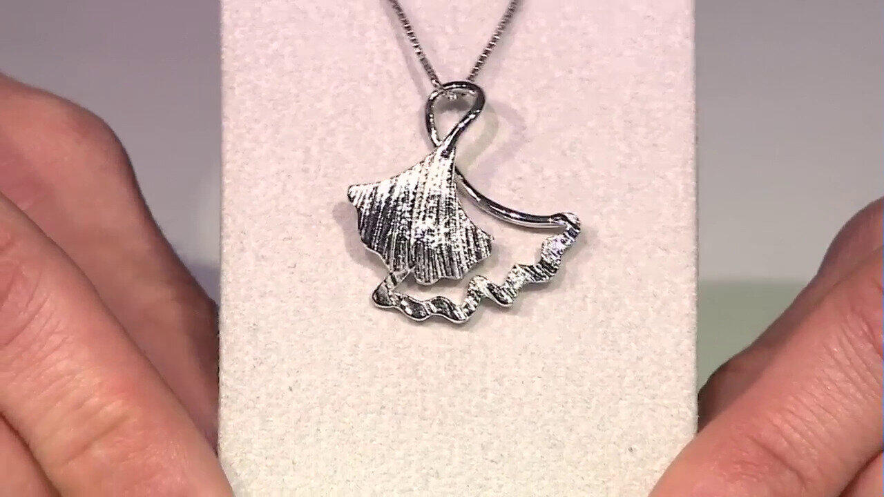 Video Pendentif en argent