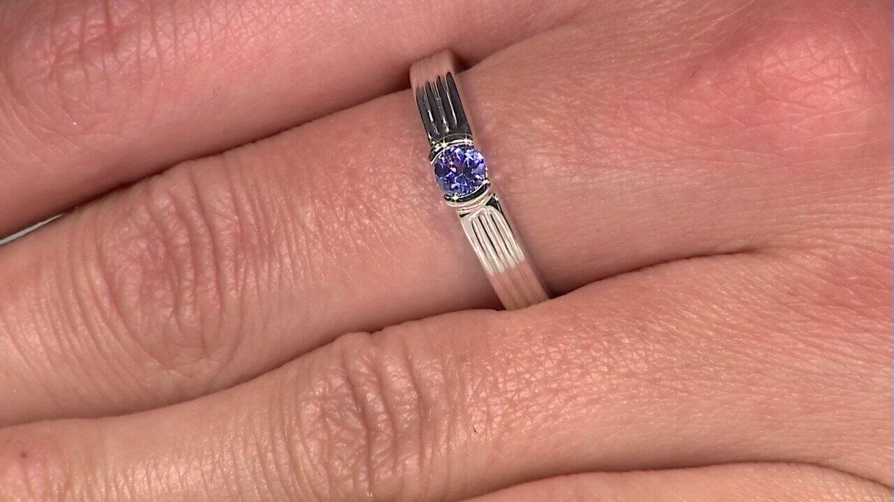 Video Tanzanite Silver Ring (Pallanova)