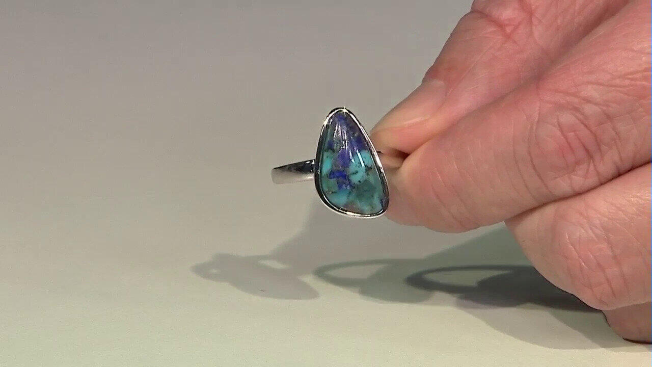 Video Anello in argento con Gemma