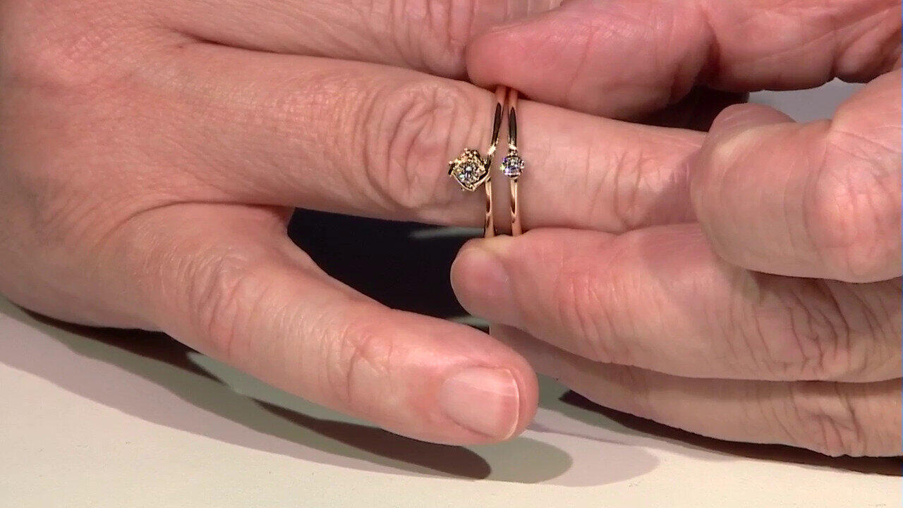Video Anillo en oro con Diamante IF (G)