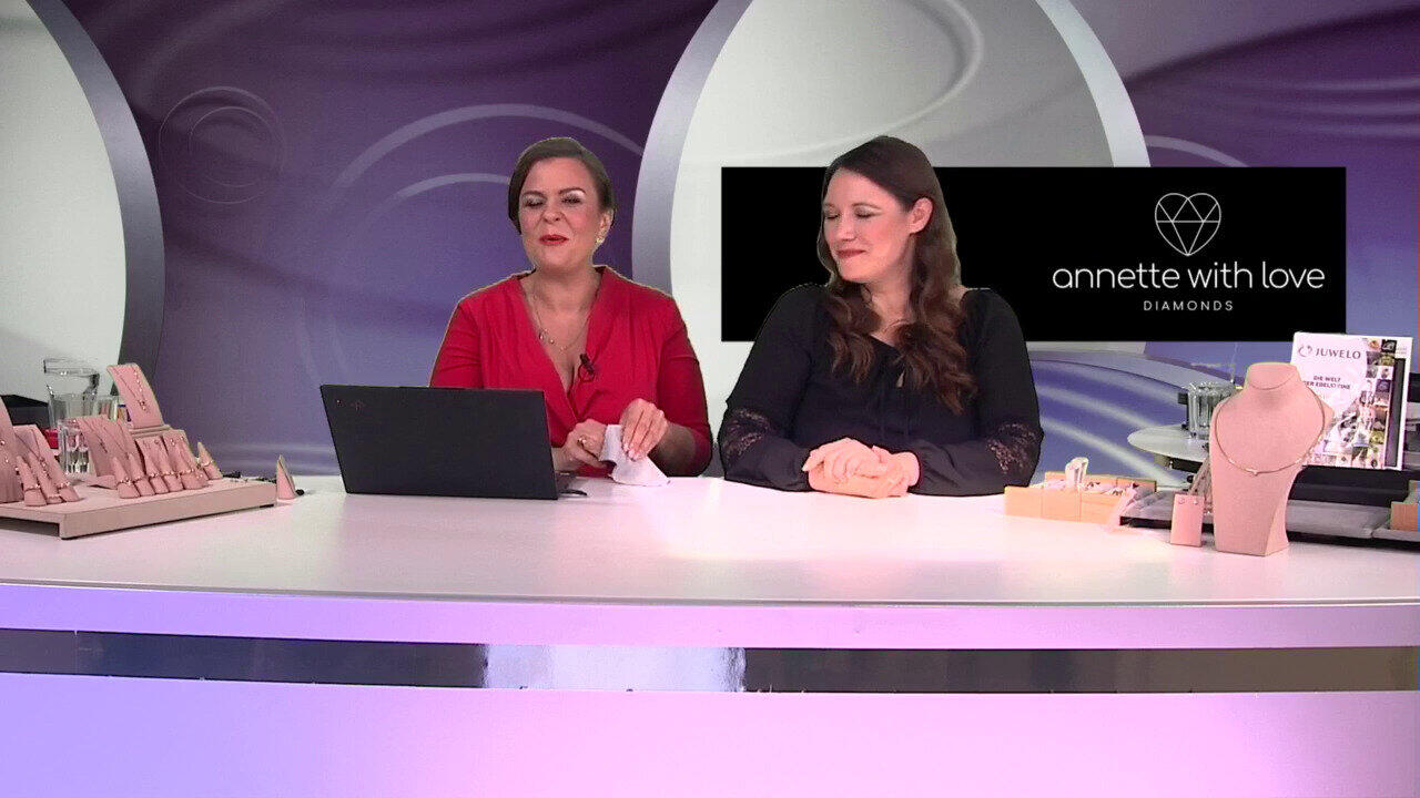 Video Orecchini in oro con Diamante SI1 (G) (Annette)