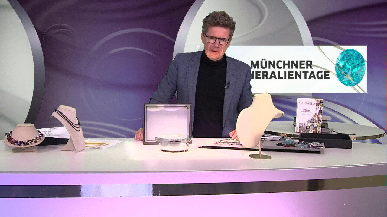 Video Silberner Mondstein-Silberhalskette