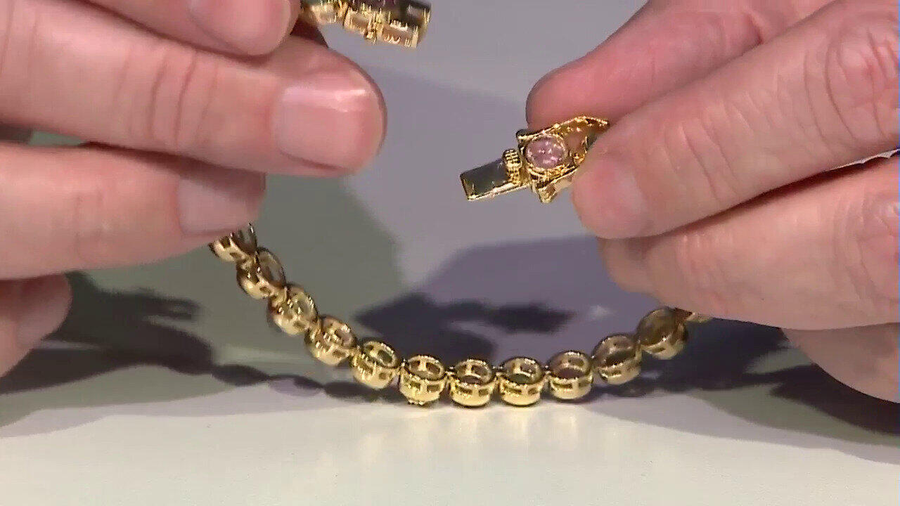 Video Turmalin-Silberarmband