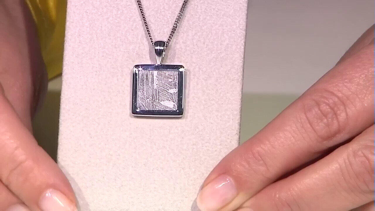 Video Aletai-Meteorite Silver Pendant