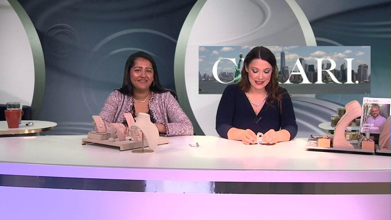 Video Orecchini in oro con Zaffiro Fancy (CIRARI)