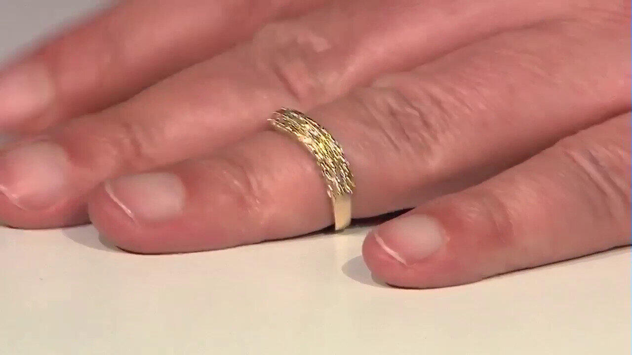 Video Anello in oro con Diamante Fancy SI2 (CIRARI)