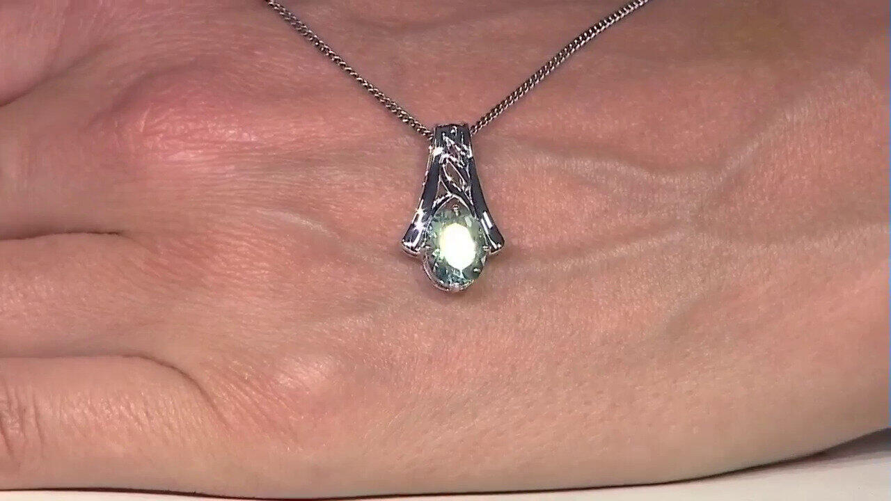 Video Ciondolo in argento con Fluorite Braldu (Pallanova)