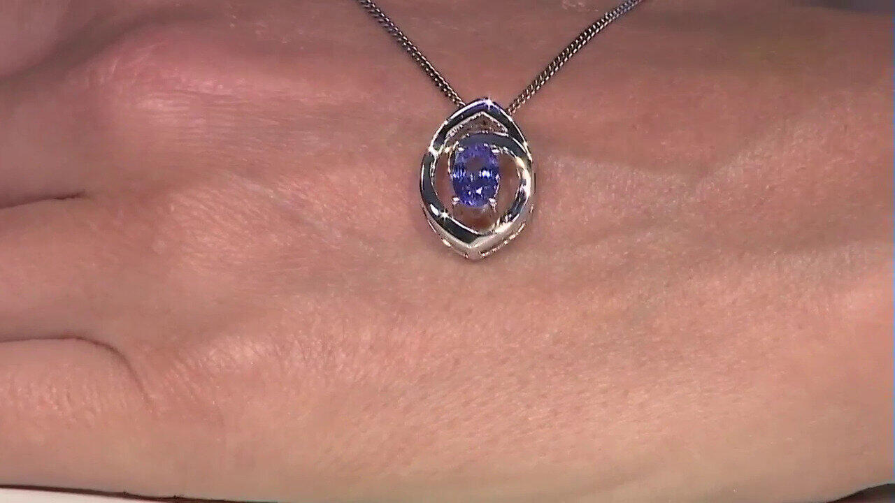 Video Ciondolo in argento con Tanzanite (Pallanova)