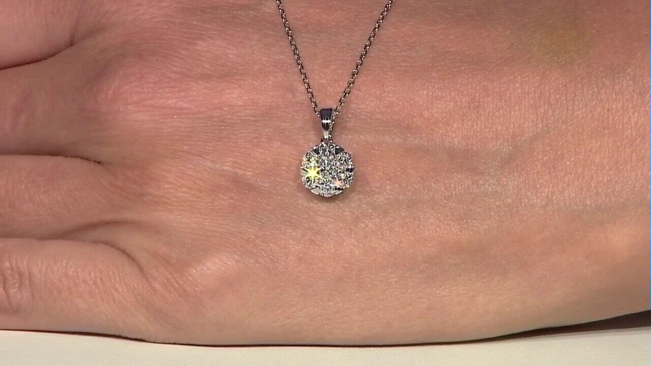 Video SI1 (H) Brillant-Goldhalskette (CIRARI)