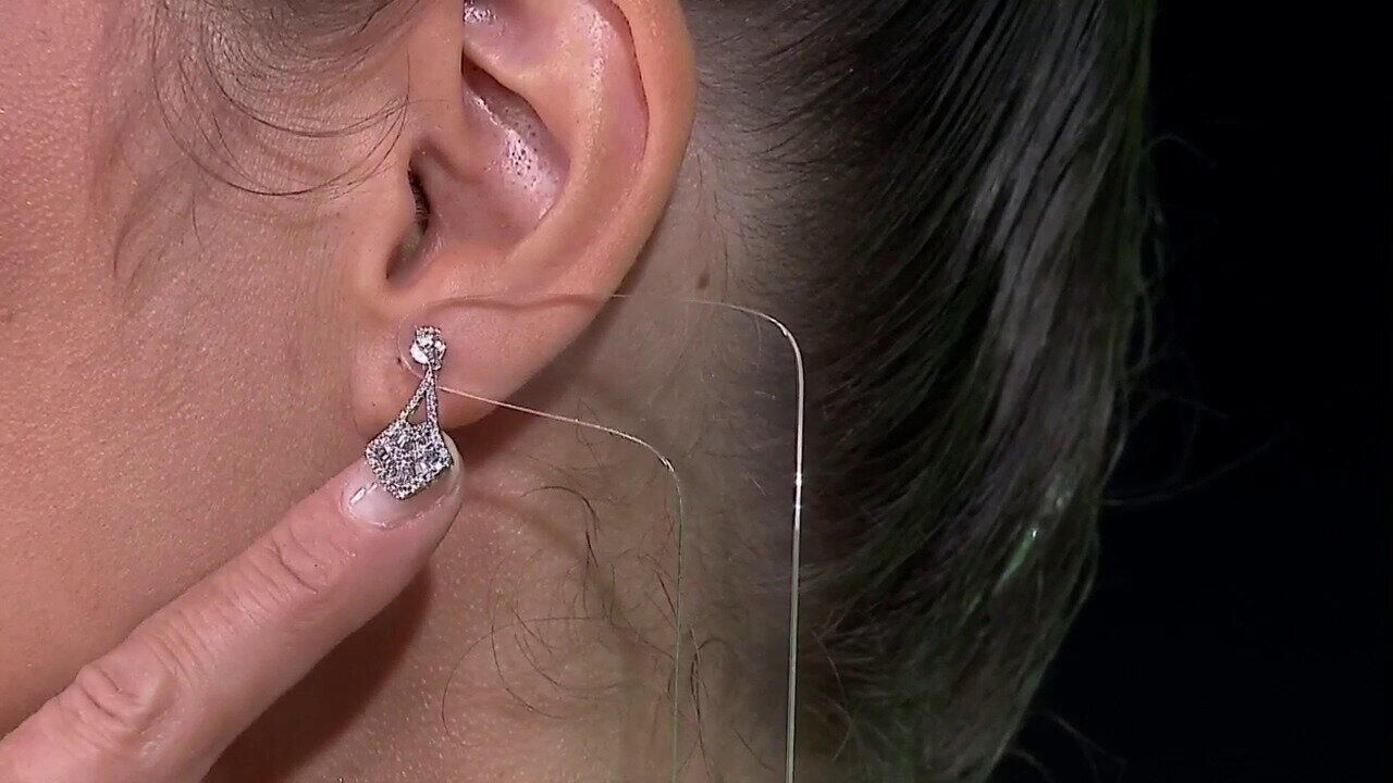 Video Orecchini in oro con Diamante SI1 (H) (CIRARI)