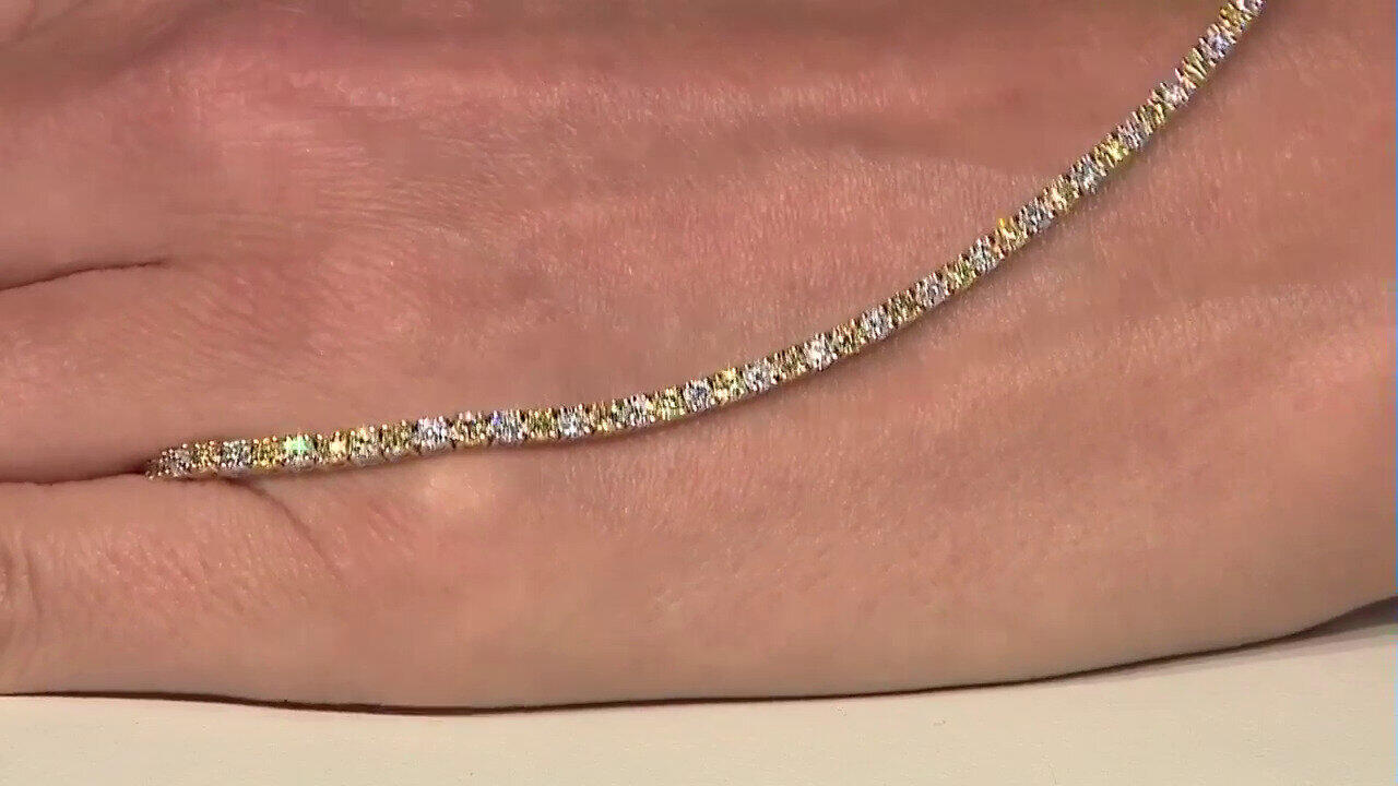 Video Bracelet en or et Diamant SI2 jaune (CIRARI)