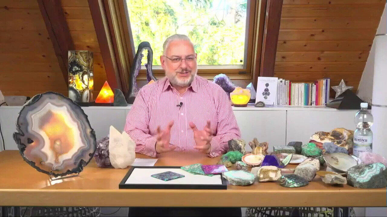 Video Multi Gem Silver Necklace