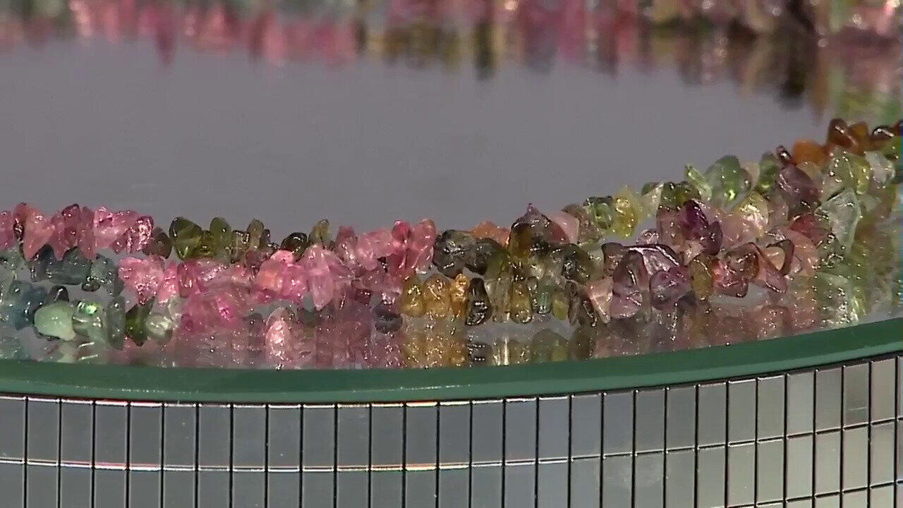 Video Collar en plata con Turmalina