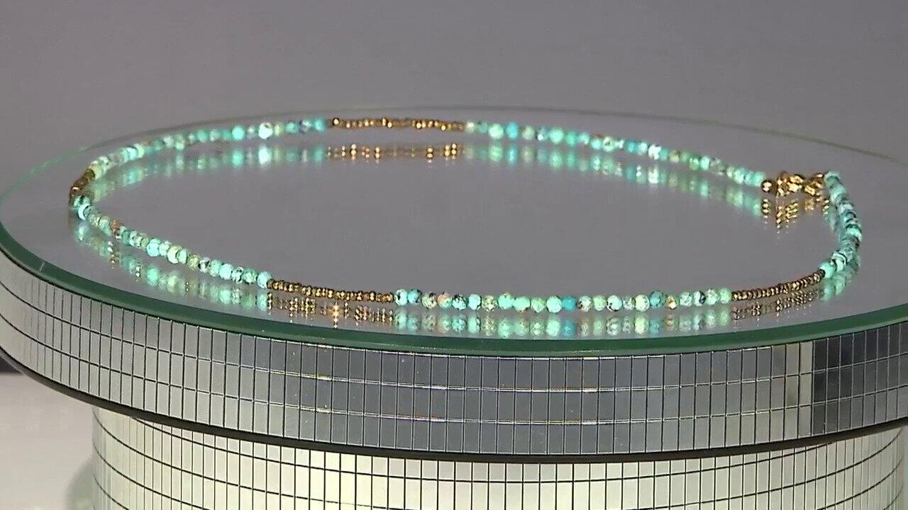 Video Arizona Turquoise Silver Necklace