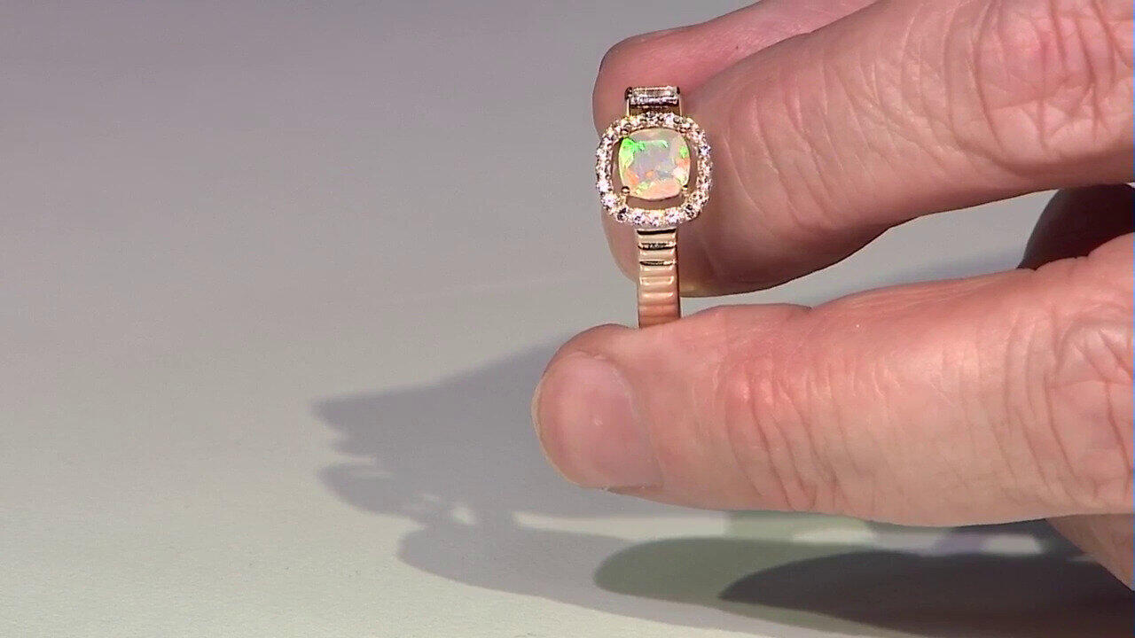 Video AAA-Welo-Opal-Goldring (de Melo)