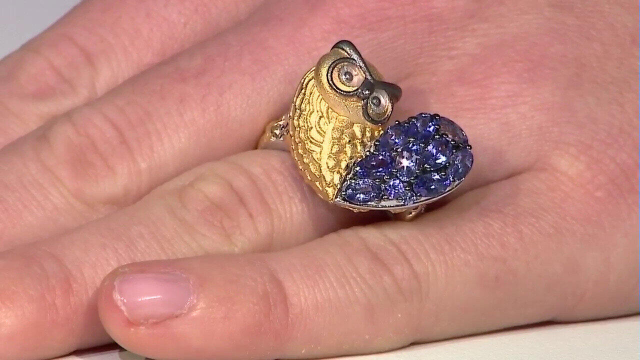 Video Anillo en plata con Tanzanita (Gems en Vogue)