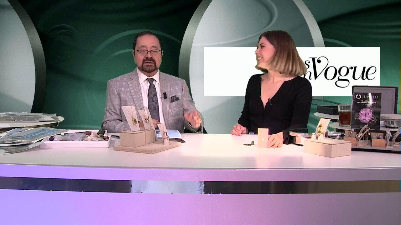 Video Sambia-Smaragd-Silberhalskette (Gems en Vogue)