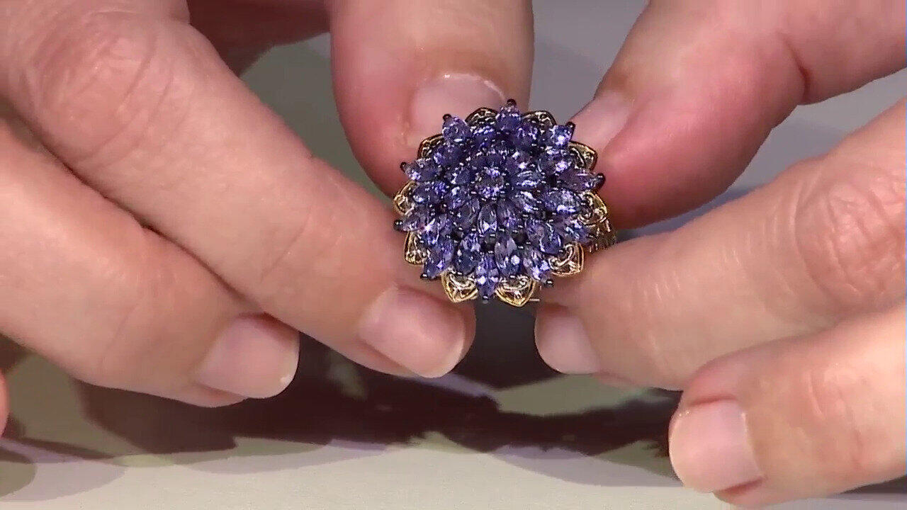 Video Tansanit-Silberring (Gems en Vogue)