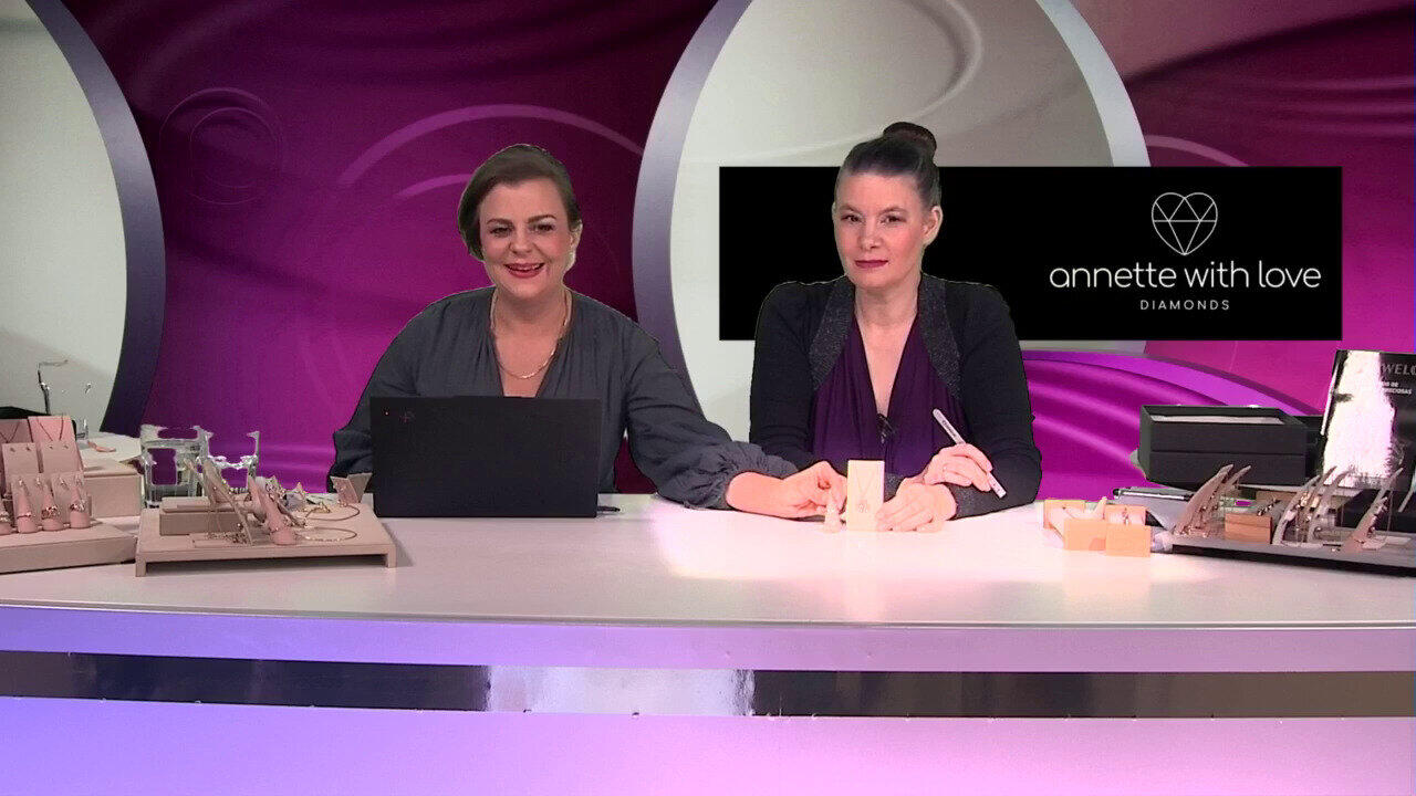 Video Ciondolo in oro con Diamante Rose de France SI1 di Argyle (Annette)