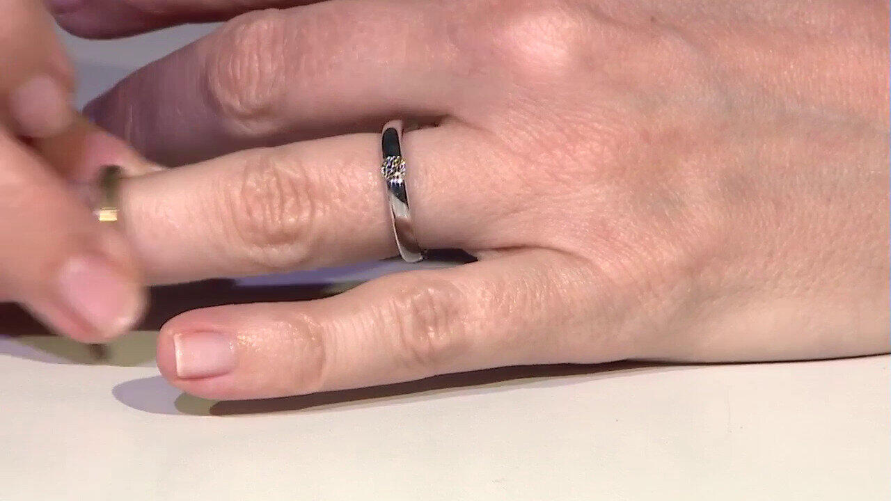 Video Anello in oro con Diamante IF (D) (Annette)