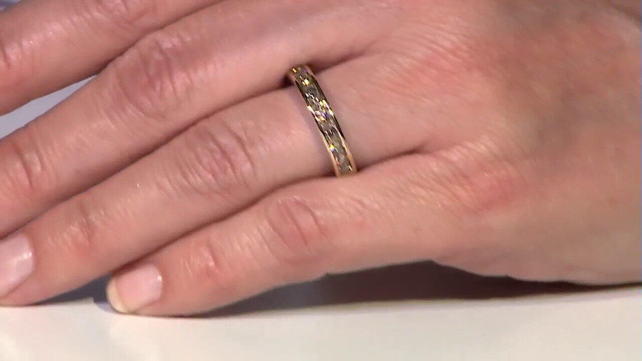 Video Bague en or et Diamant rose de France SI1 d'Argyle  (Annette)