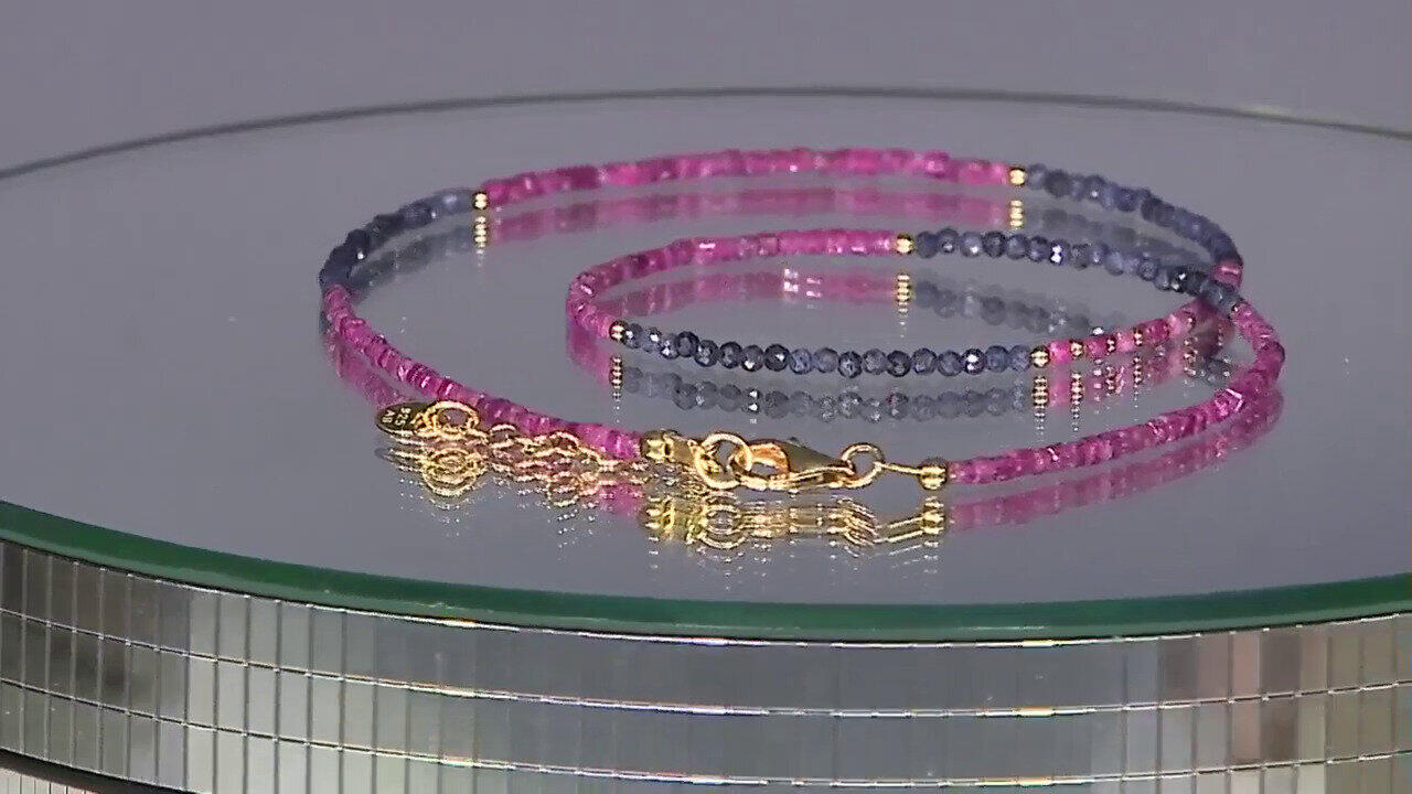 Video Mozambique Ruby Silver Necklace